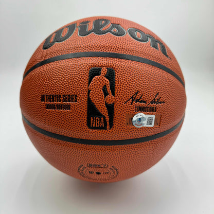 Autographed/Signed Austin Reaves Los Angeles Lakers Full Size Wilson Basketball Beckett BAS COA