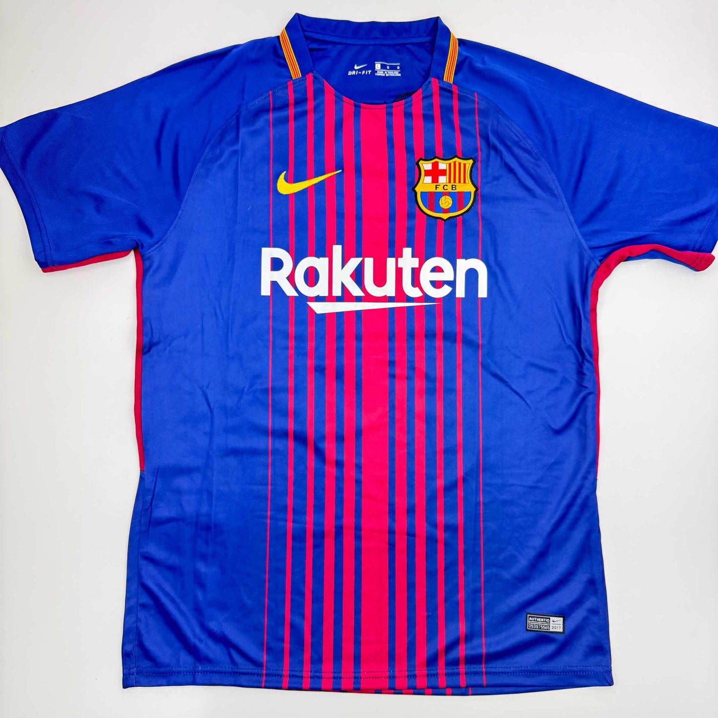 Autographed/Signed Lionel Leo Messi FC Barcelona Blue Soccer Jersey Beckett BAS COA Auto