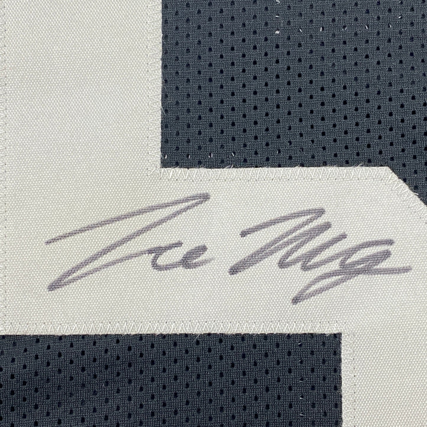 Autographed/Signed Trevon Moehrig Las Vegas Oakland Black Football Jersey JSA COA