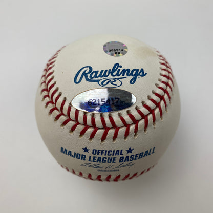 Autographed/Signed Clayton Kershaw Rawlings Official Major League Baseball ROML Tristar & MLB COA Auto