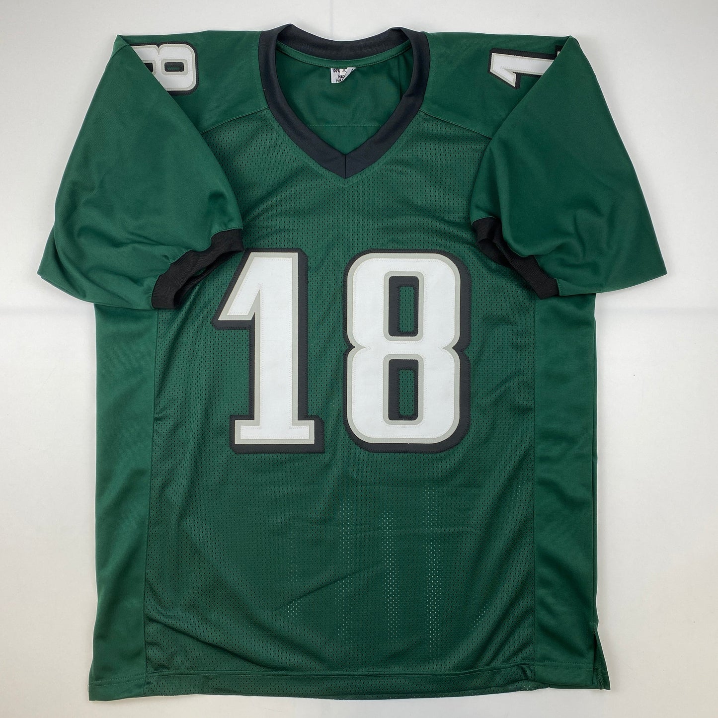 Autographed/Signed Jeremy Maclin Philadelphia Green Football Jersey JSA COA