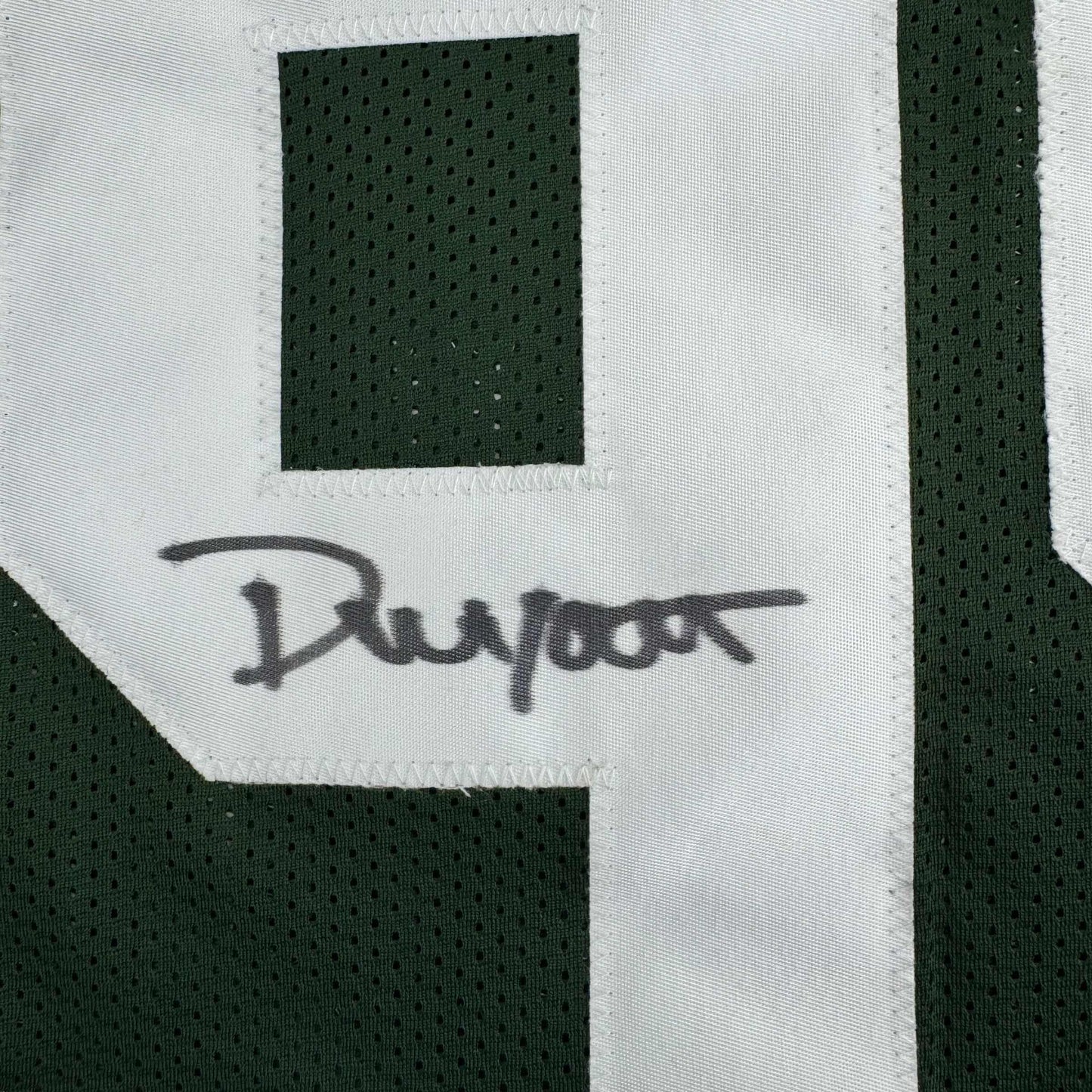 Autographed/Signed Devonte Wyatt Green Bay Green Football Jersey JSA COA