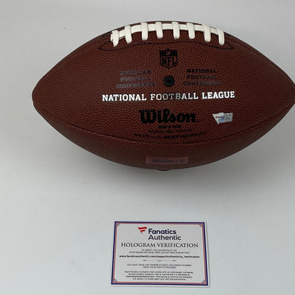 Autographed/Signed Najee Harris Pittsburgh Steelers Full Size F/S Brown Wilson Football Fanatics COA