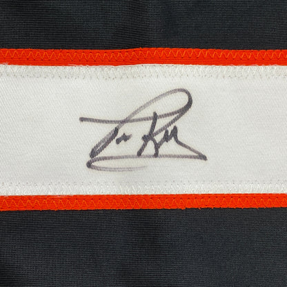 Autographed/Signed Tim Kerr Philadelphia Black Hockey Jersey JSA COA