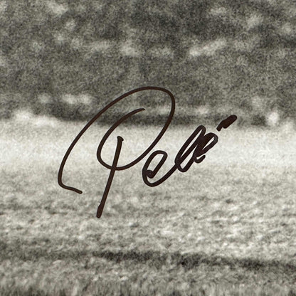 Autographed/Signed Pele Brazil Soccer Futbol 16x20 Photo Bicycle Kick Beckett BAS COA Auto