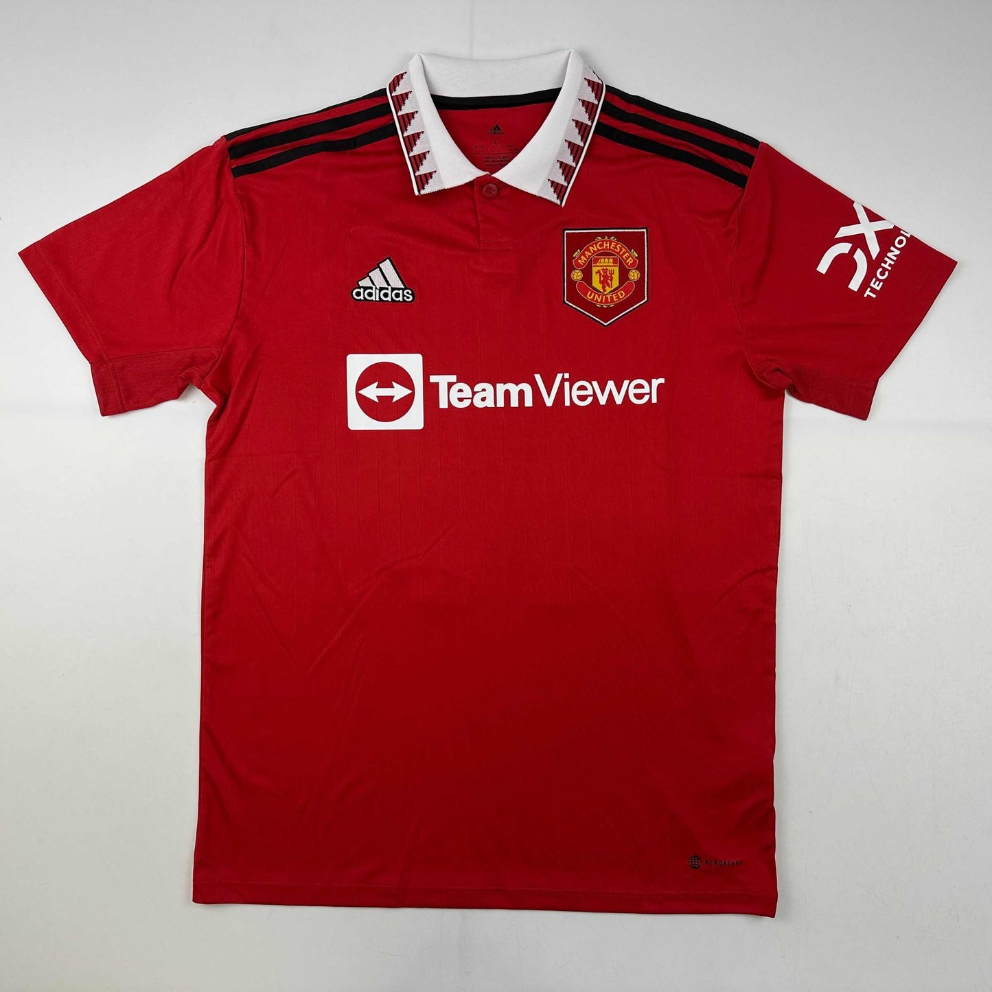 Autographed/Signed Alejandro Garnacho Manchester United Red Soccer Jersey Beckett BAS COA