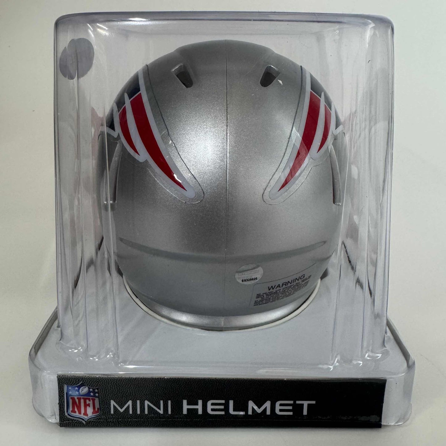 Autographed/Signed Rob Gronkowski New England Patriots Mini Football Helmet Steiner COA