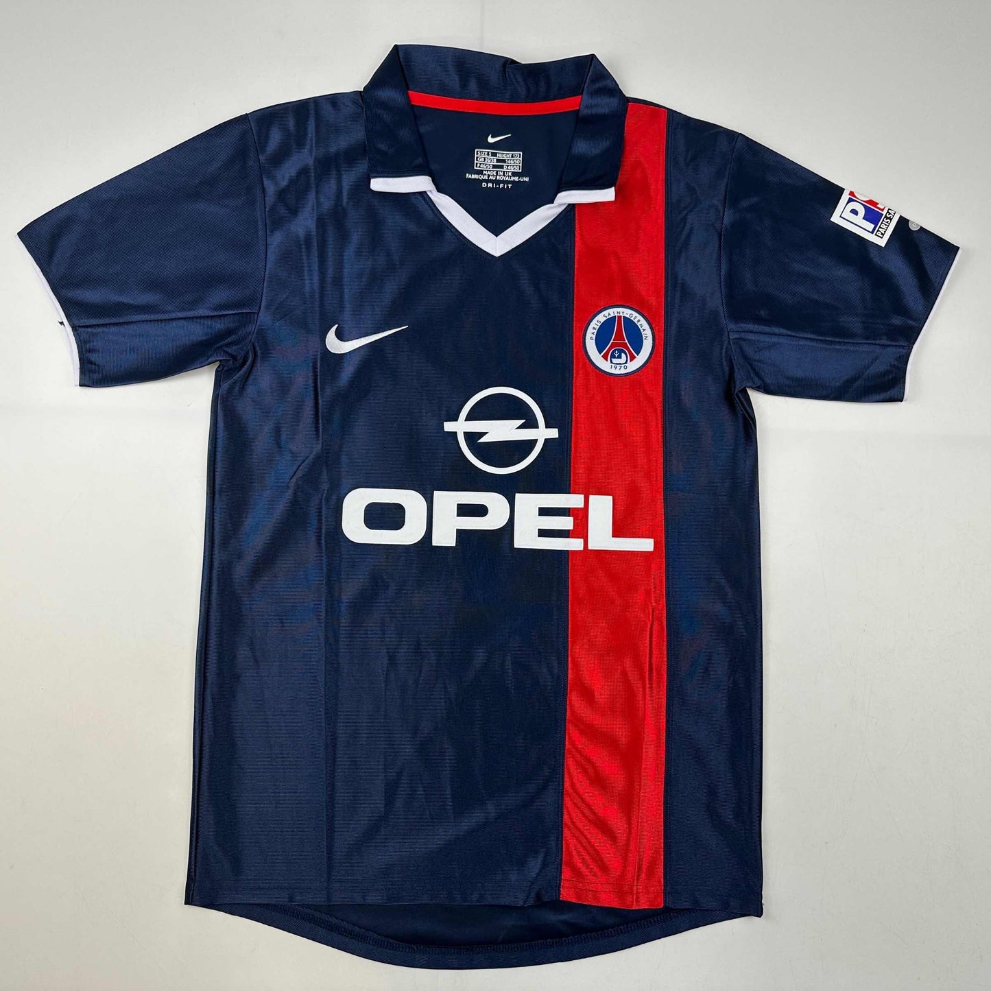 Autographed/Signed Ronaldinho PSG Paris Saint Germain Blue Soccer Futbol Jersey Beckett BAS COA
