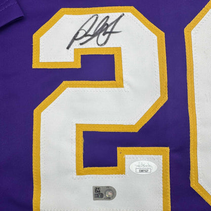 Autographed/Signed Paul Skenes Purple LSU College Baseball Jersey JSA COA