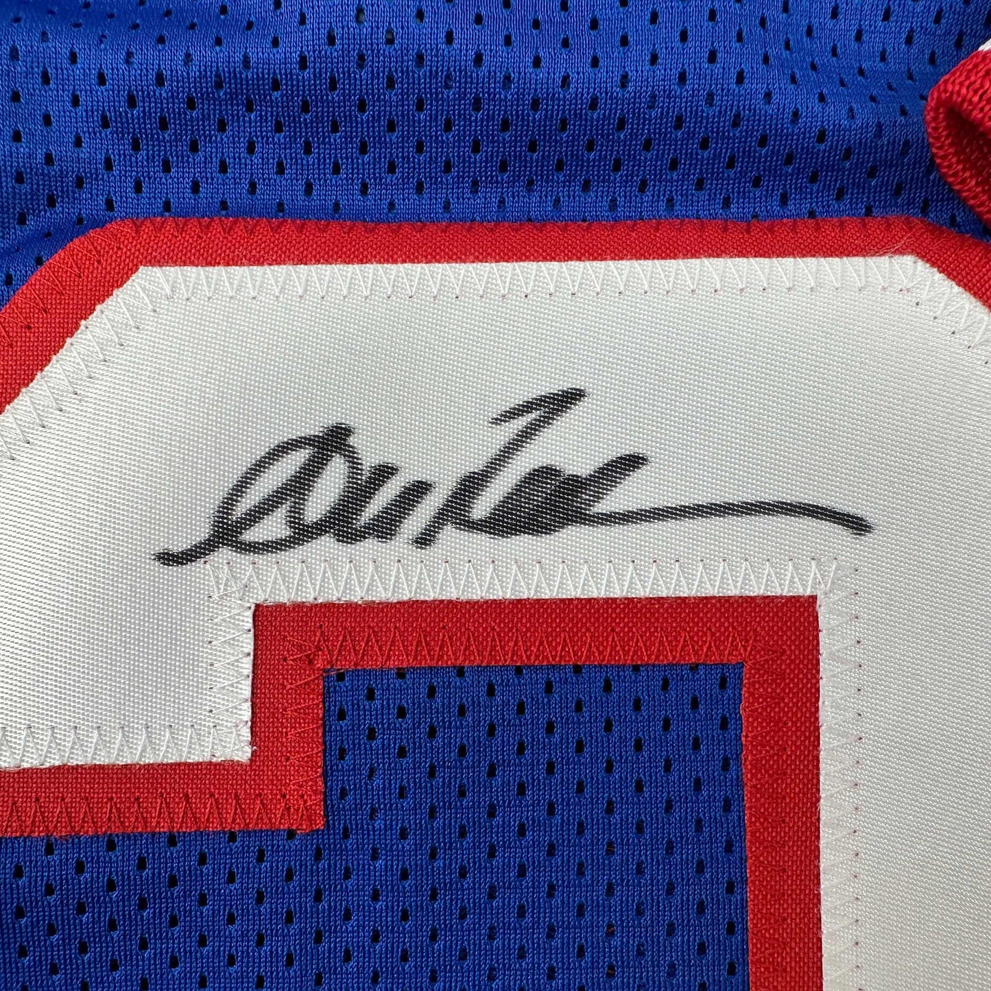 Autographed/Signed Andre Reed Buffalo Blue Football Jersey PSA/DNA COA
