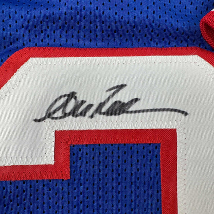 Autographed/Signed Andre Reed Buffalo Blue Football Jersey PSA/DNA COA