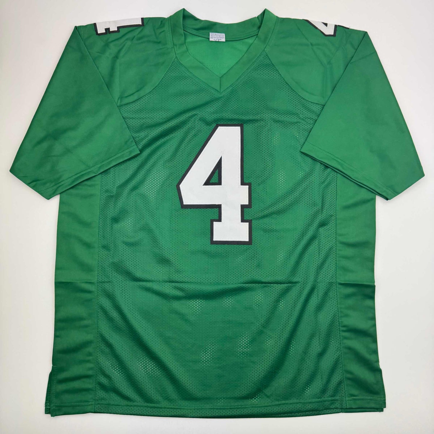 Autographed/Signed Jake Elliott Philadelphia Kelly Green Football Jersey Beckett BAS COA