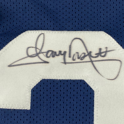 Autographed/Signed Tony Dorsett Dallas Thanksgiving Day Football Jersey JSA COA