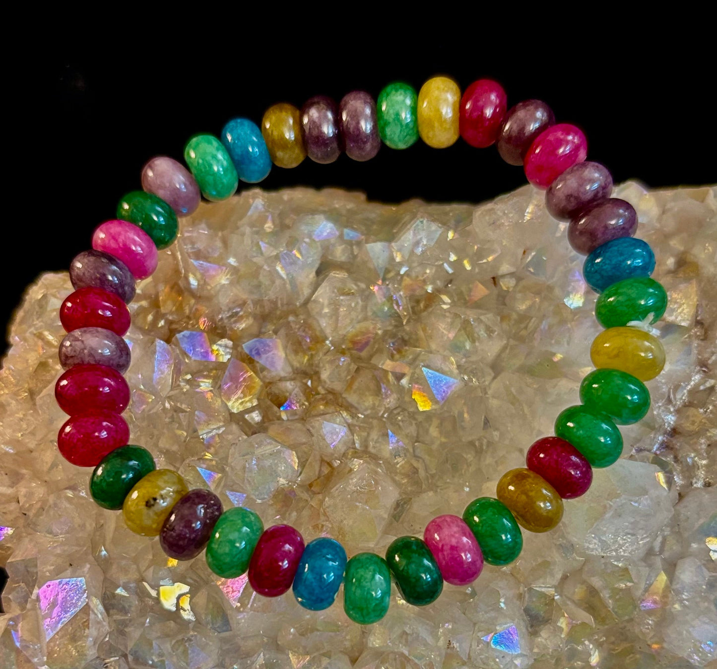Multi-Color Tourmaline Wish Bracelet