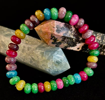 Multi-Color Tourmaline Wish Bracelet