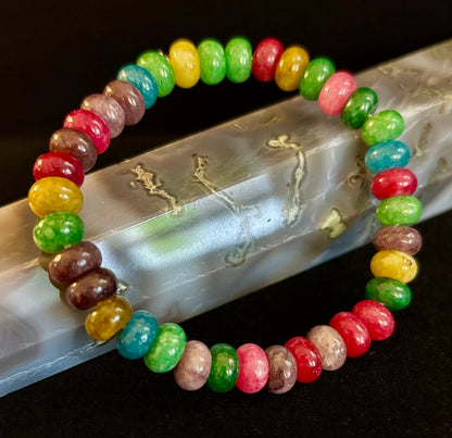 Multi-Color Tourmaline Wish Bracelet