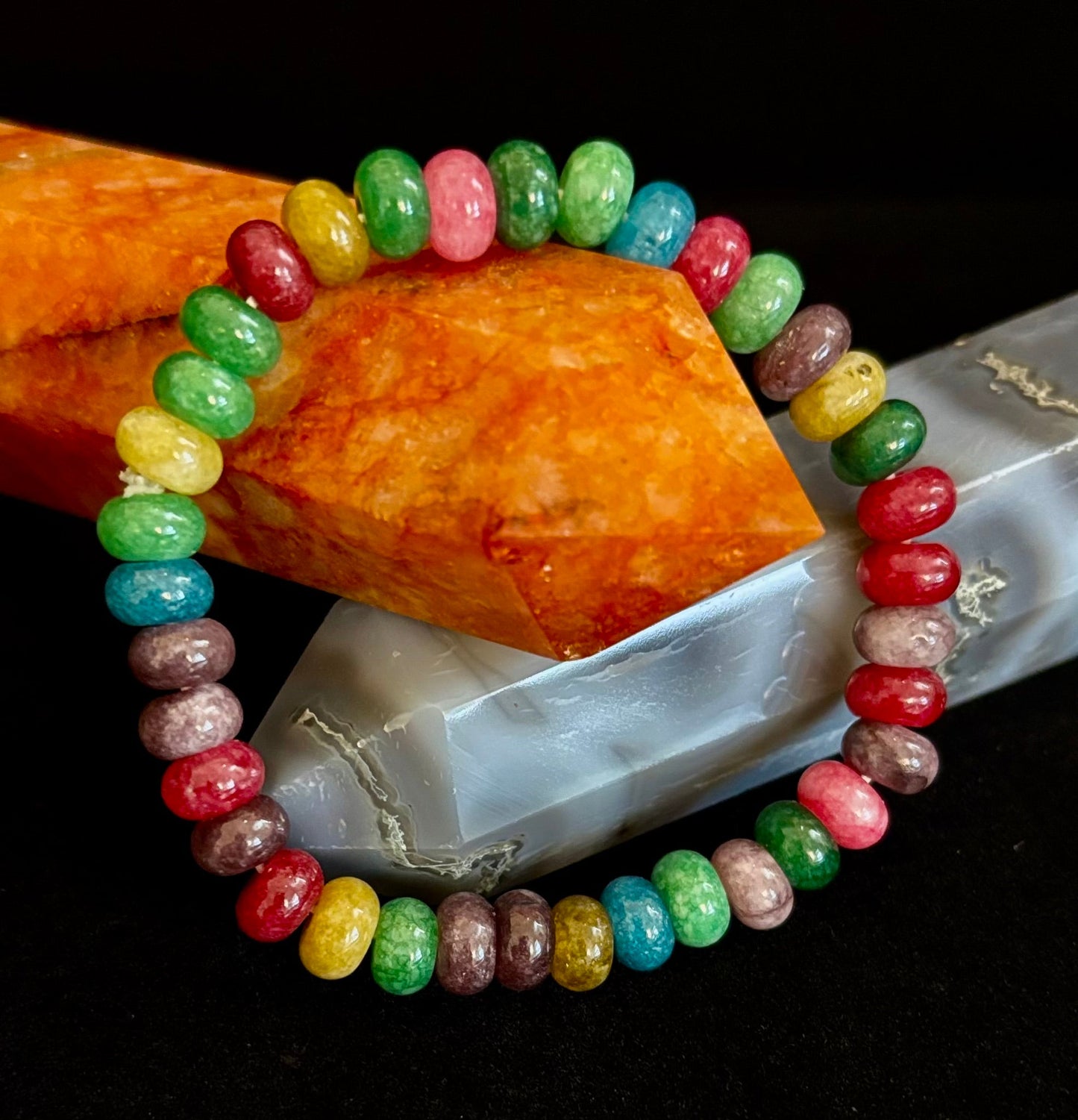 Multi-Color Tourmaline Wish Bracelet