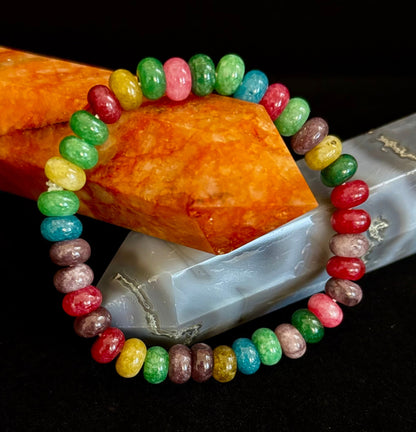 Multi-Color Tourmaline Wish Bracelet