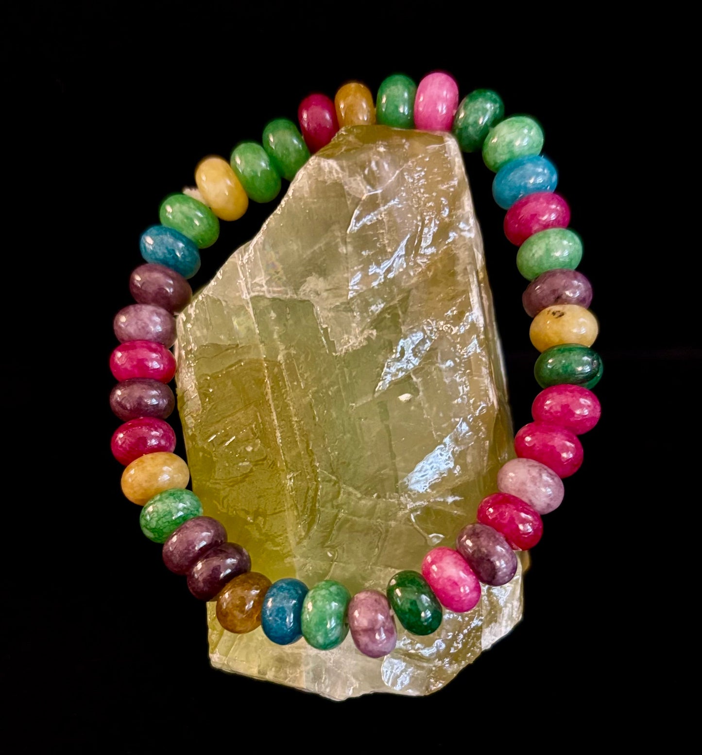 Multi-Color Tourmaline Wish Bracelet