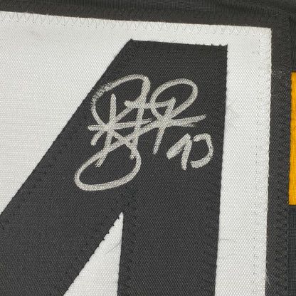 Autographed/Signed Troy Polamalu Pittsburgh Bumble Bee Football Jersey Beckett BAS COA