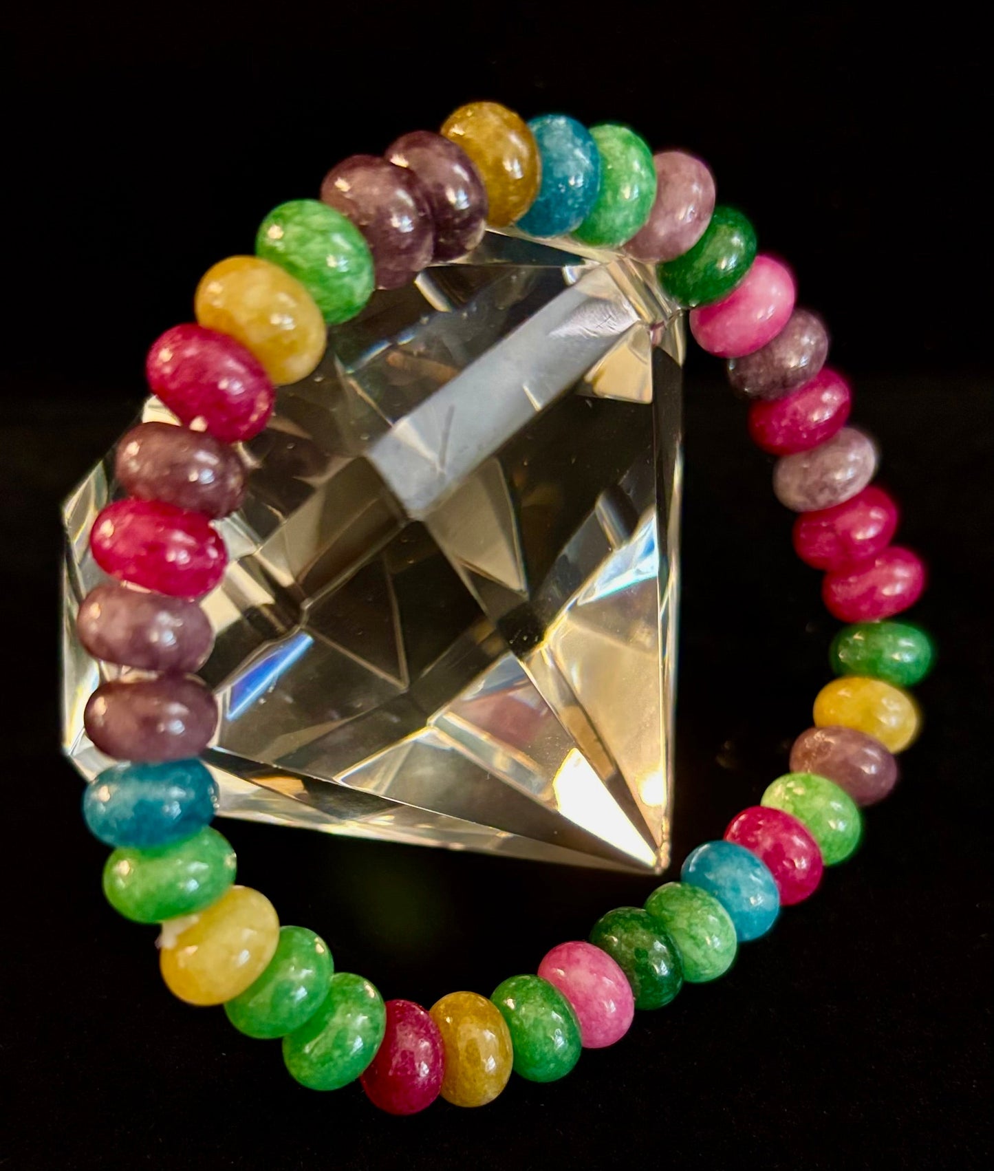 Multi-Color Tourmaline Wish Bracelet