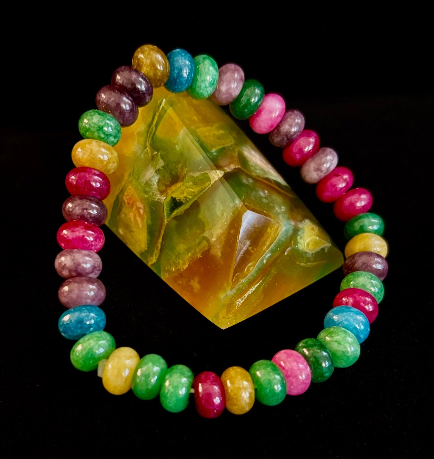 Multi-Color Tourmaline Wish Bracelet