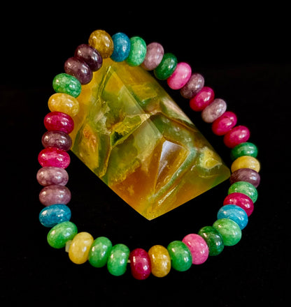 Multi-Color Tourmaline Wish Bracelet