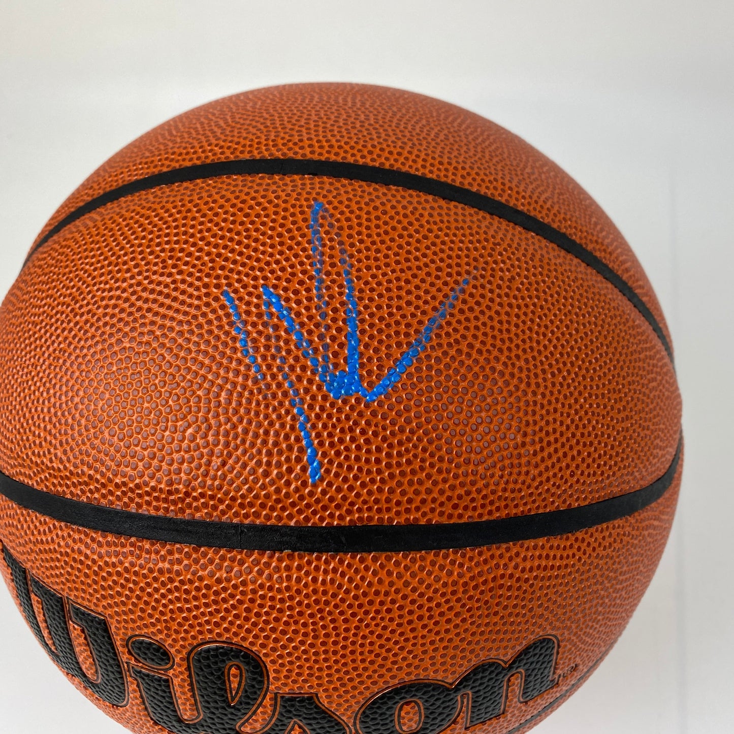 Autographed/Signed Mark Cuban Dallas Mavericks Full Size FS Wilson Basketball JSA COA