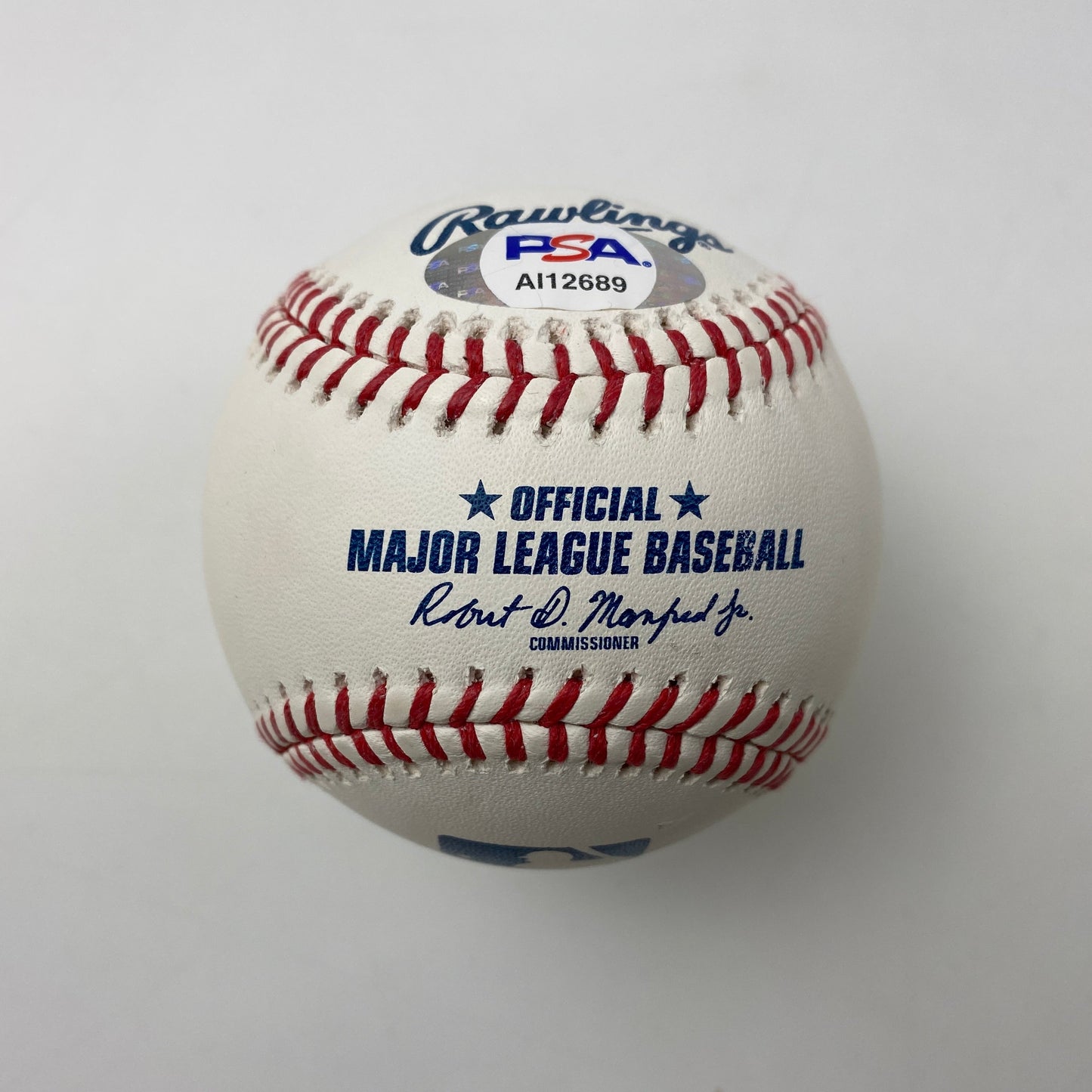 Autographed/Signed Kanye West Rawlings Official Major League ROML Baseball PSA/DNA COA Auto