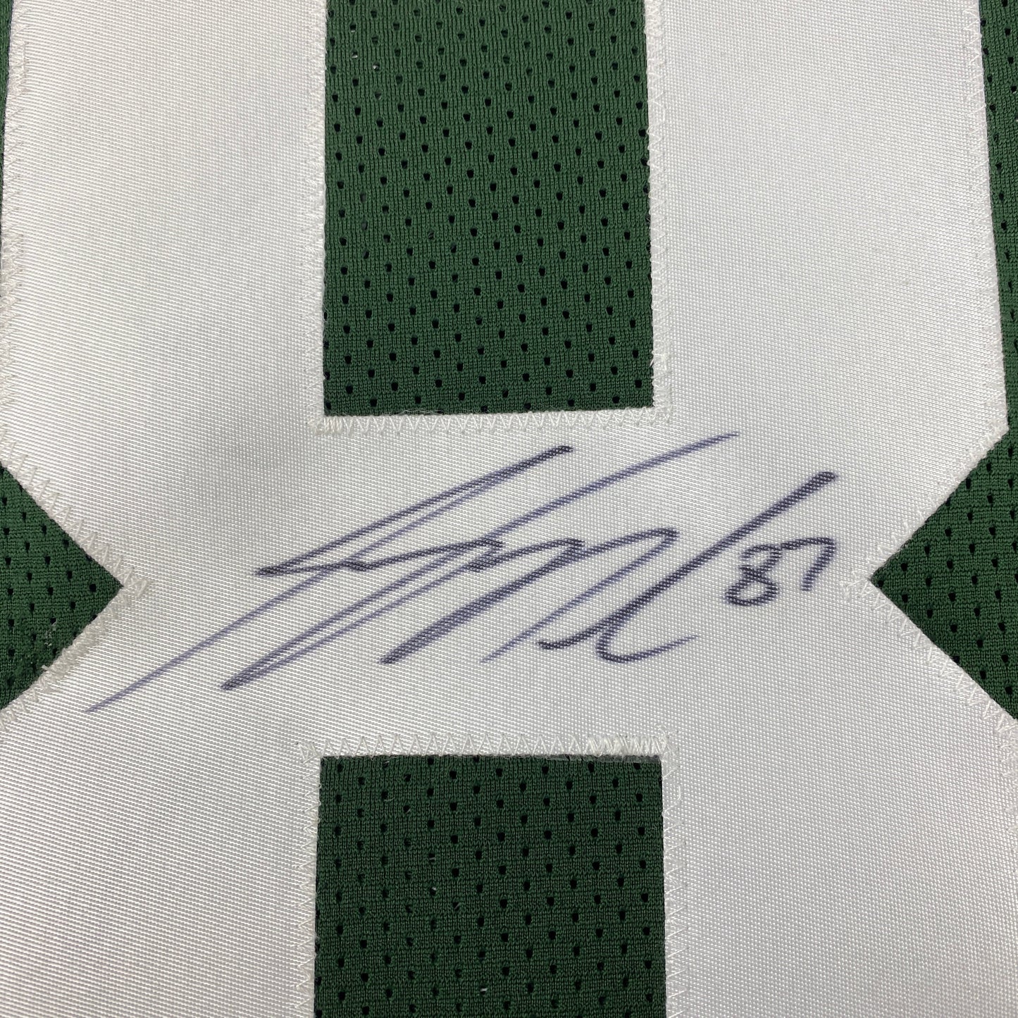 Autographed/Signed Jordy Nelson Green Bay Green Football Jersey Tristar COA