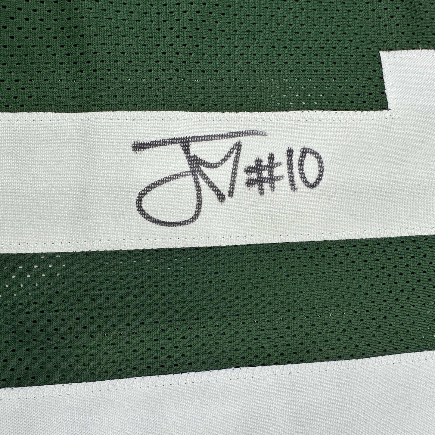 Autographed/Signed Jordan Love Green Bay Green Football Jersey Beckett BAS COA