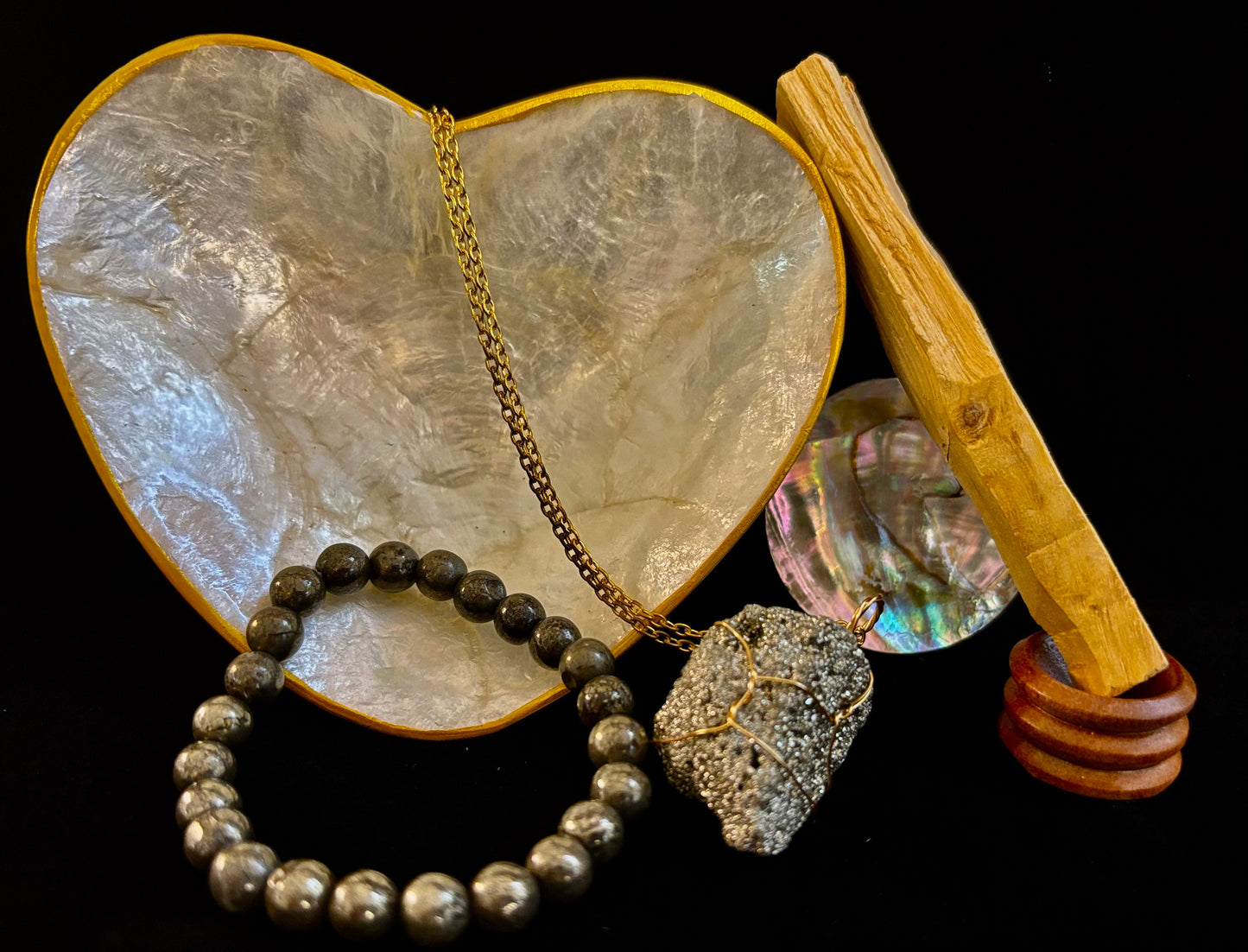 The Pyrite Attract Abudance Collection - Gift Box