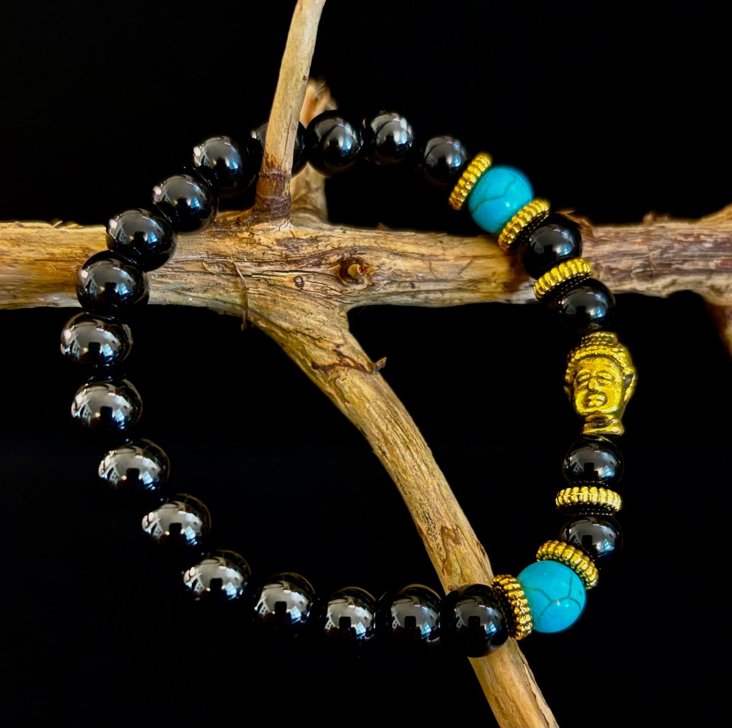 Handmade Gemstone Buddha Bracelets