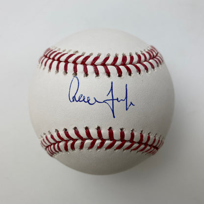 Autographed/Signed Aaron Judge Rawlings Official Major League Baseball ROML Fanatics COA