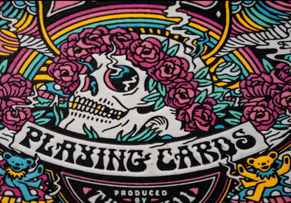 Grateful Dead Drops - Stealie Pickleball Paddle Cover & Playing Card Collectors Edition