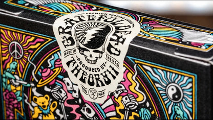 Grateful Dead Drops Dancing Bears Pickleball Paddle Cover & Playing Card Collectors Edition
