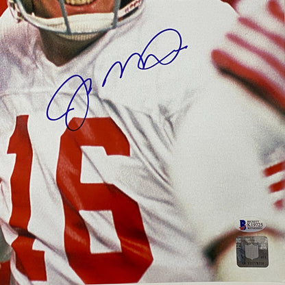Autographed/Signed Joe Montana & Jerry Rice San Francisco 49ers 16x20 Football Photo Beckett BAS COA #2