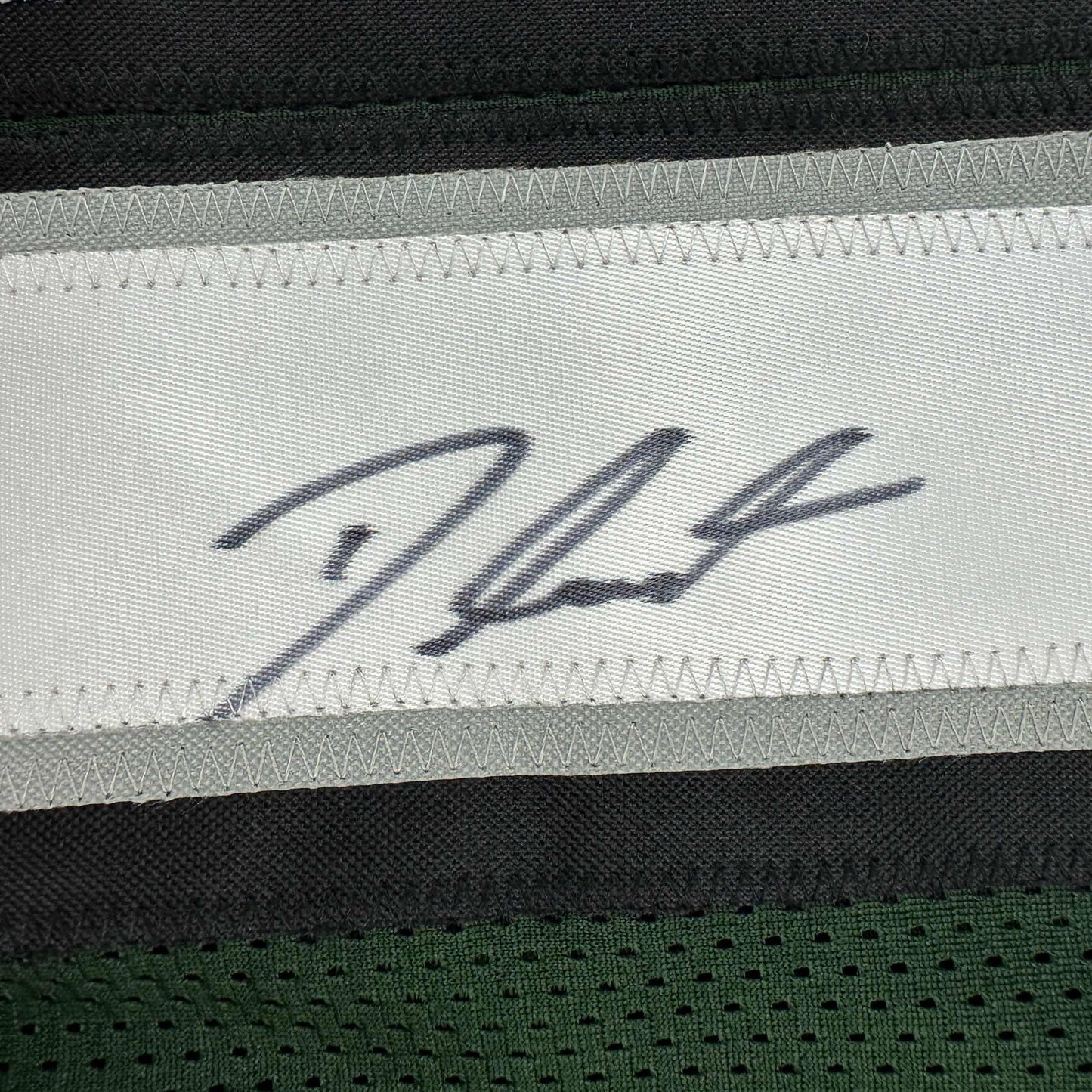 Autographed/Signed D'Andre Swift Philadelphia Green Football Jersey JSA COA