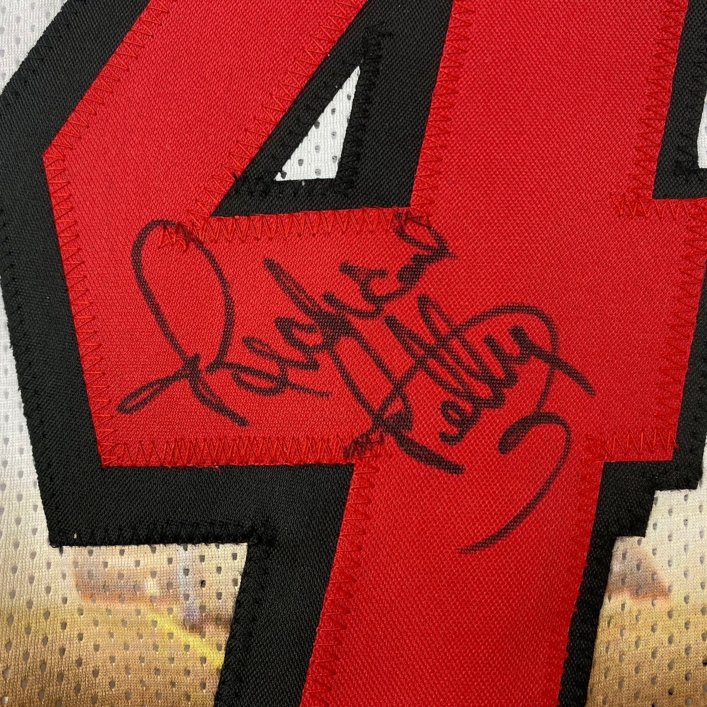 Autographed/Signed Richard Petty NASCAR Auto Racing White Photo Jersey JSA COA