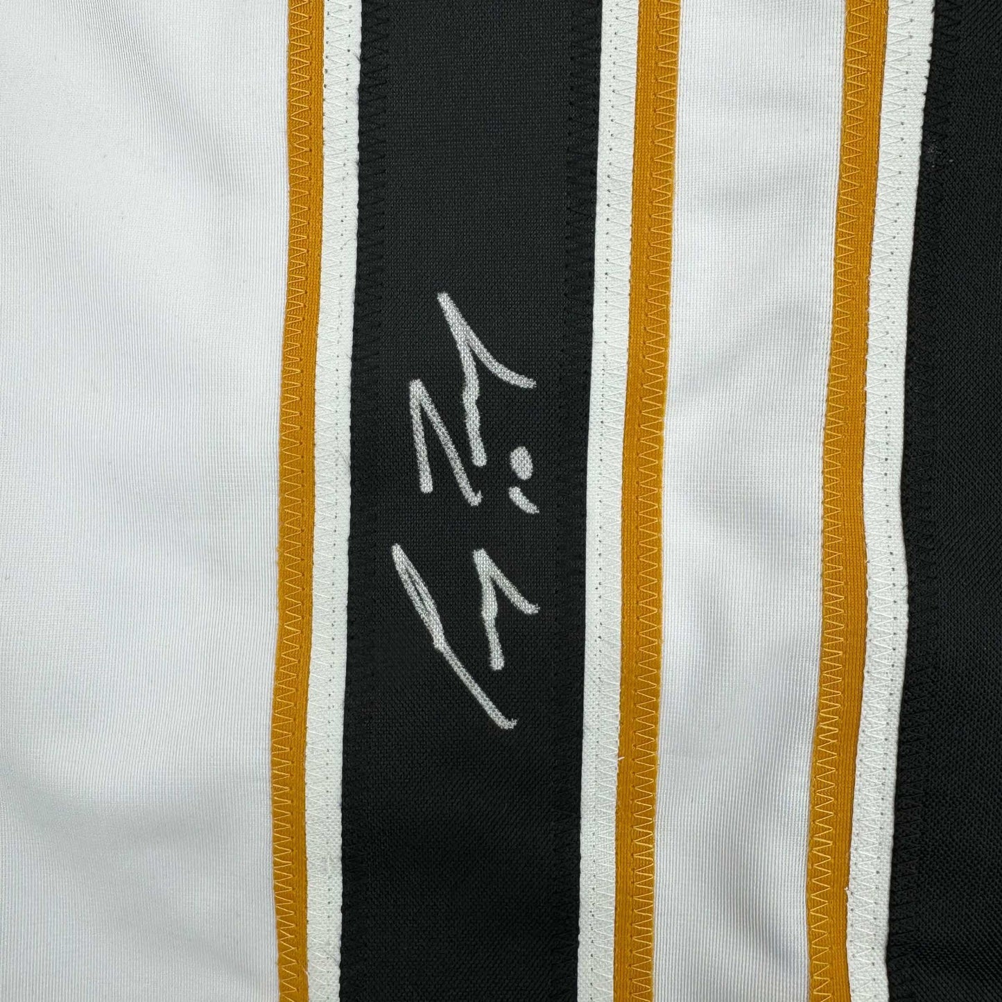 Autographed/Signed Corey Perry Anaheim White Hockey Jersey JSA COA