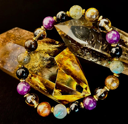 Mystic Energy Natural Stone Bracelet (Small to Medium Wrists)