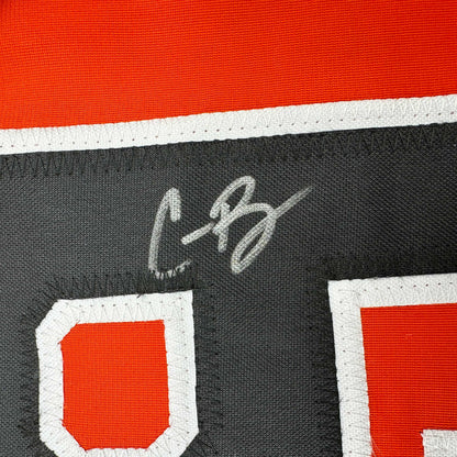 Autographed/Signed Corbin Burnes Baltimore Orange Baseball Jersey Beckett BAS COA