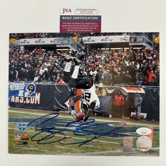 Autographed/Signed Reggie Bush New Orleans Saints 8x10 Football Photo JSA COA #2