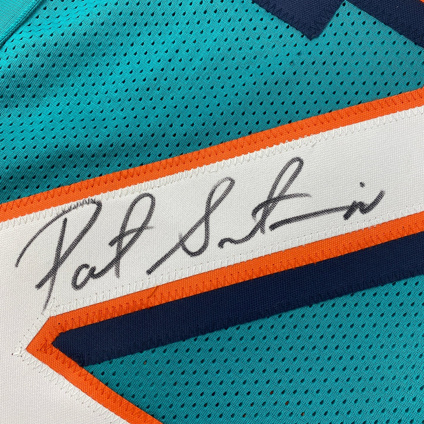 Autographed/Signed Patrick Surtain Miami Teal Football Jersey JSA COA