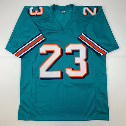 Autographed/Signed Patrick Surtain Miami Teal Football Jersey JSA COA