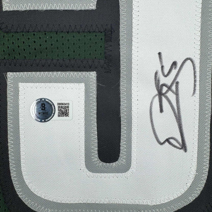 Autographed/Signed Donovan McNabb Philadelphia Green Football Jersey Beckett BAS COA