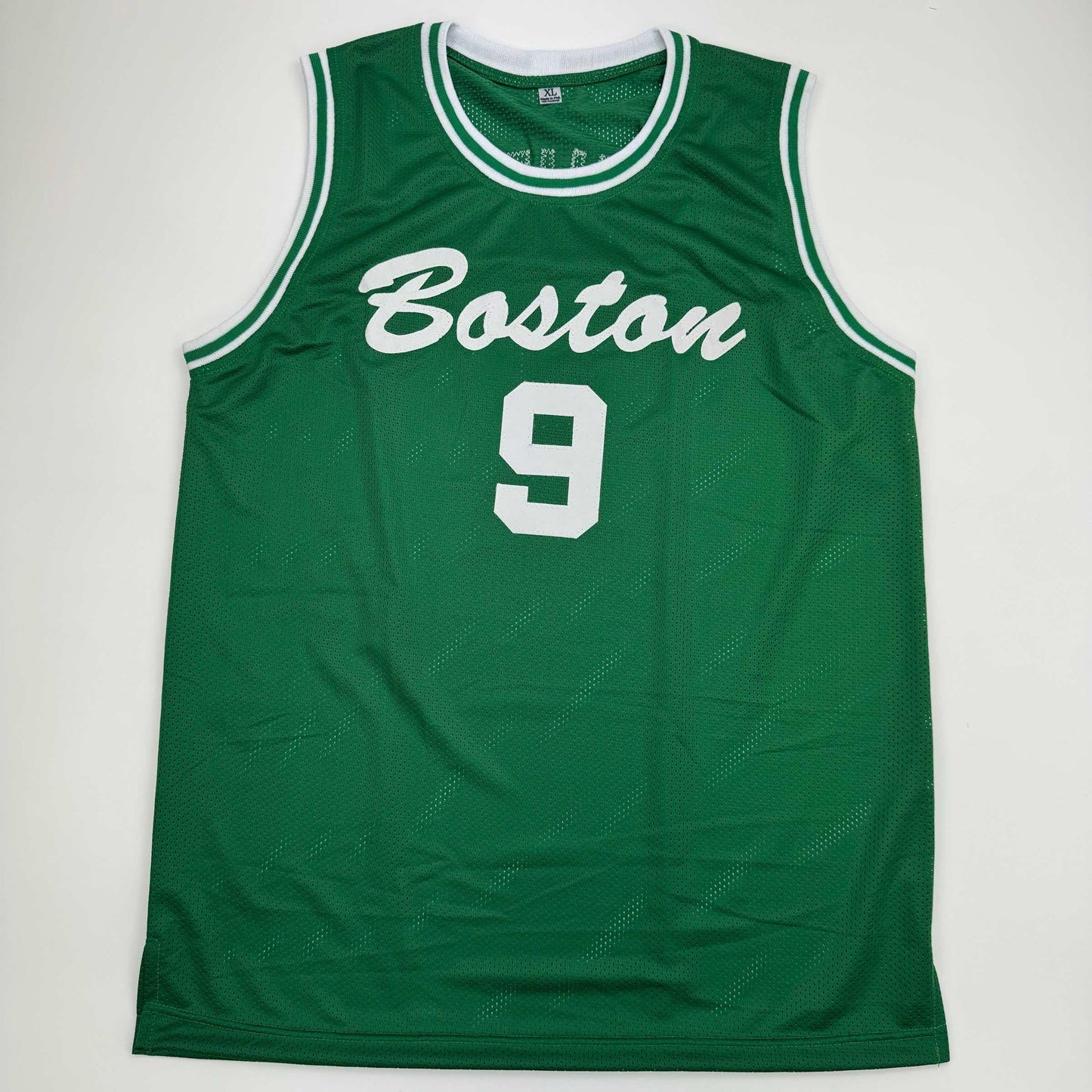 Autographed/Signed Derrick White Boston Green Basketball Jersey JSA COA
