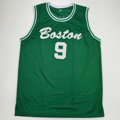 Autographed/Signed Derrick White Boston Green Basketball Jersey JSA COA