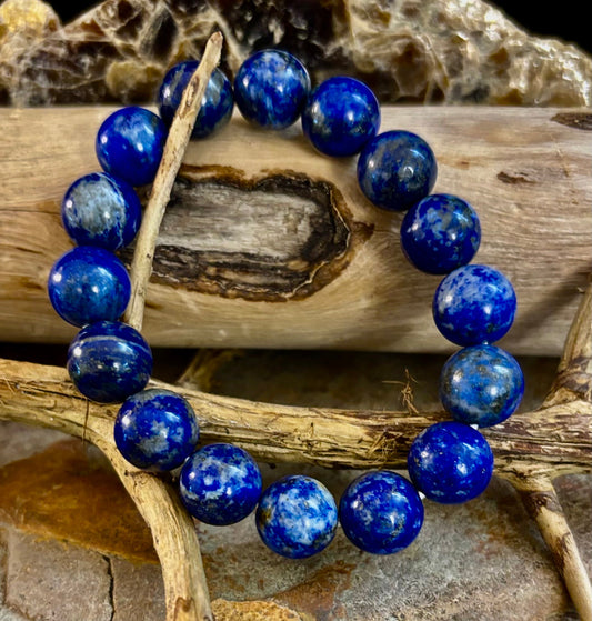 Lapis Lazuli Healing Bracelet – Wisdom, Truth & Inner Strength