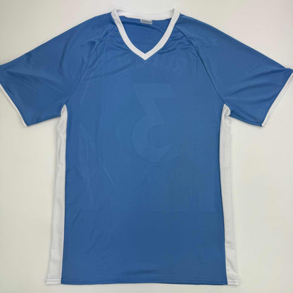 Autographed/Signed Ruben Dias Manchester City Blue Soccer Futbol Jersey Beckett BAS COA #2